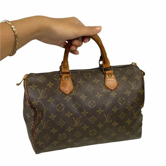 Louis Vuitton SATCHEL Speedy 30 011287M - Picture 9 of 12